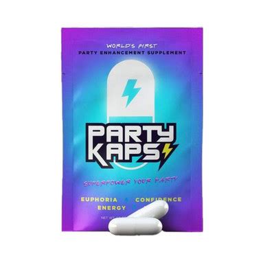 Party Pill Kaps 2 caps Psychoactive Alkaloid Supplement.